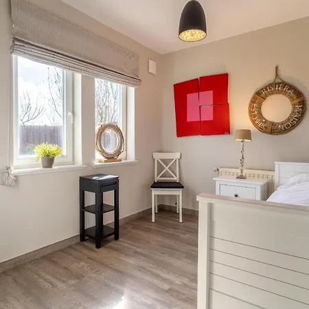 아파트 Fischerhaus Am Gartenwohnung Brösum